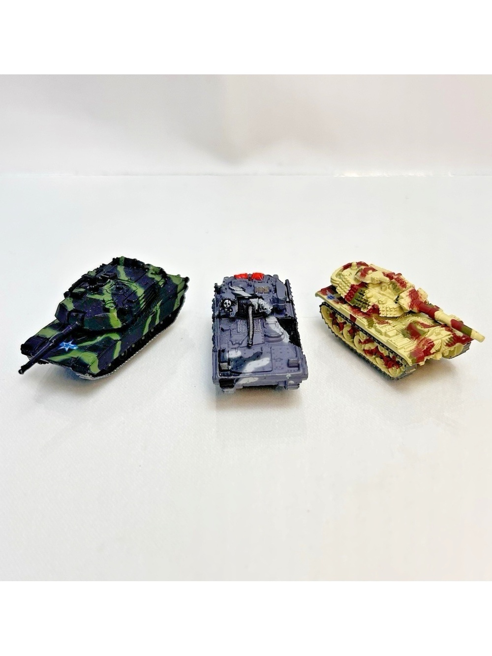Galoob Micro Machines Tank Lot M1A1 Abrams M2A2 Bradley Desert Camo Tank
